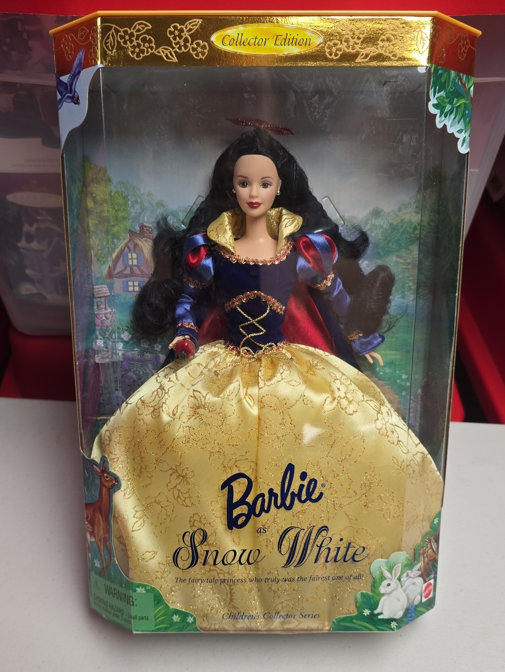 Barbie Snow White Collector Doll - Navy, Red & Gold - Picture 1 of 6